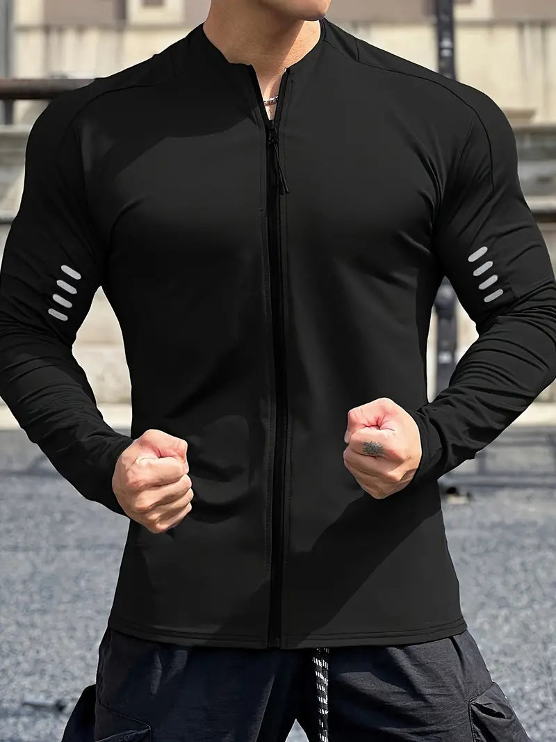 Men's UV Protection Long Sleeve Jacket