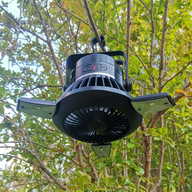 Rechargeable Camping Fan and LED Lantern