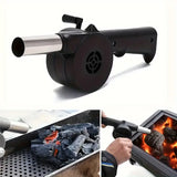 Hand Crank BBQ Grill Fan