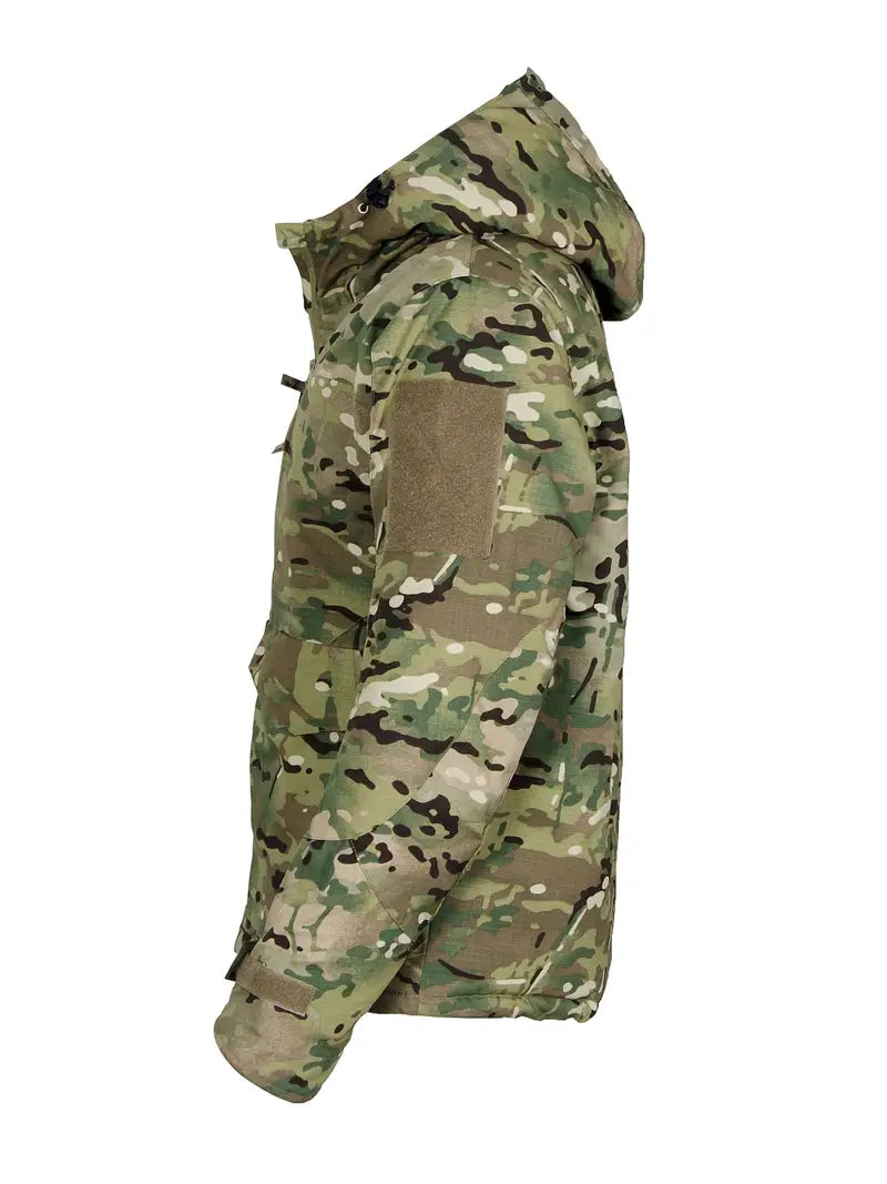 Camouflage Hooded Waterproof Jacket