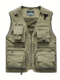 Men's Zip-Up Cargo Vest