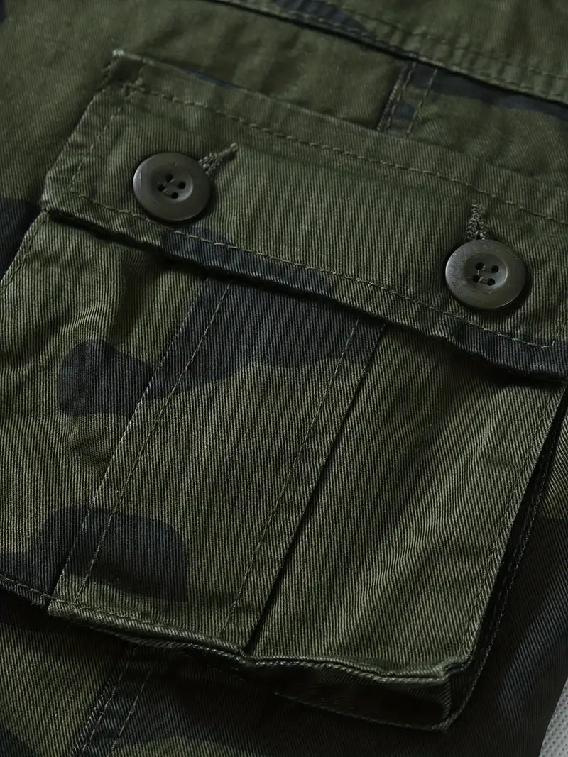 Men's Camo Tactical Ripstop Pants