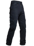 Men's Solid Cargo Pants