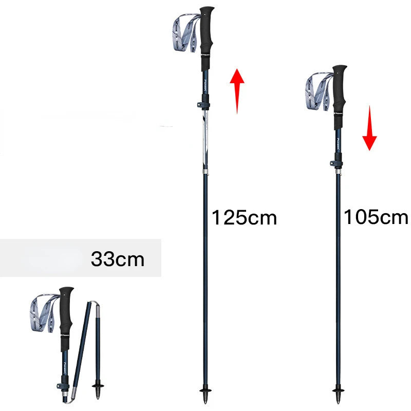 Ultralight Carbon Fiber Trekking Poles