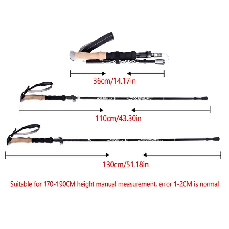 Quick Lock Folding Hiking Pole