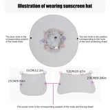 Wide Brim Fishing Cap with Removable Flap