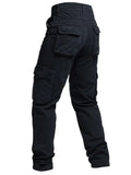 Men's Solid Cargo Pants