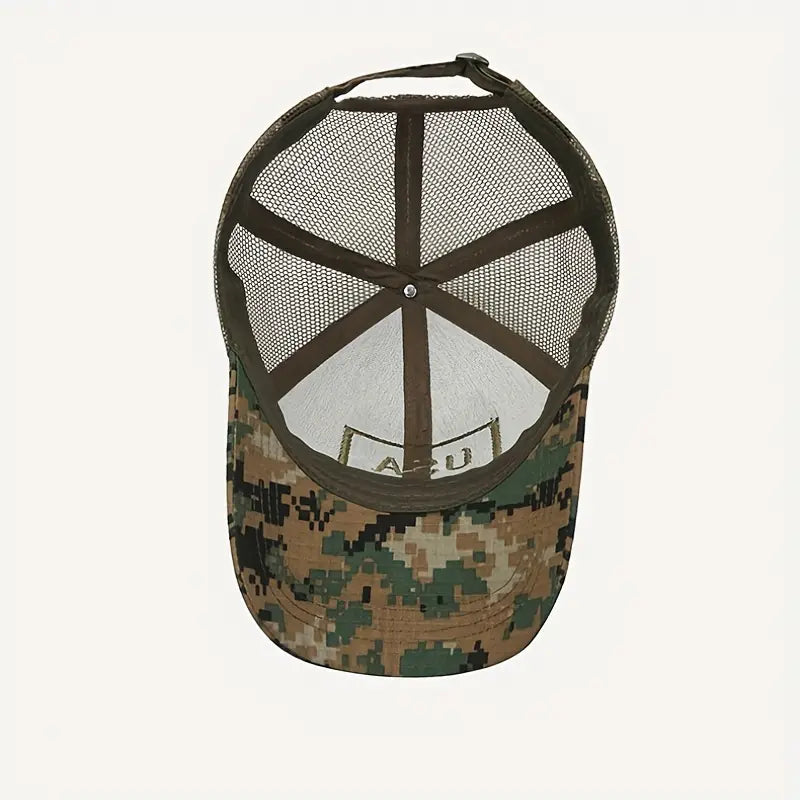 Unisex Camo American Flag Baseball Cap