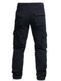 Men's Solid Cargo Pants