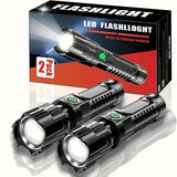 Rechargeable LED Flashlight Set