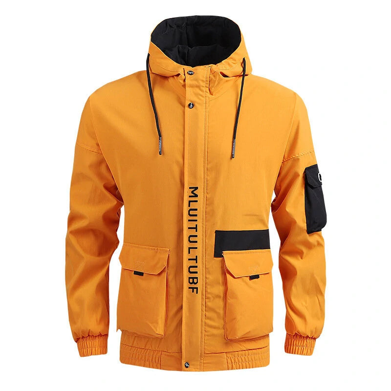 Men's Hoodie Jacket/Windbreaker