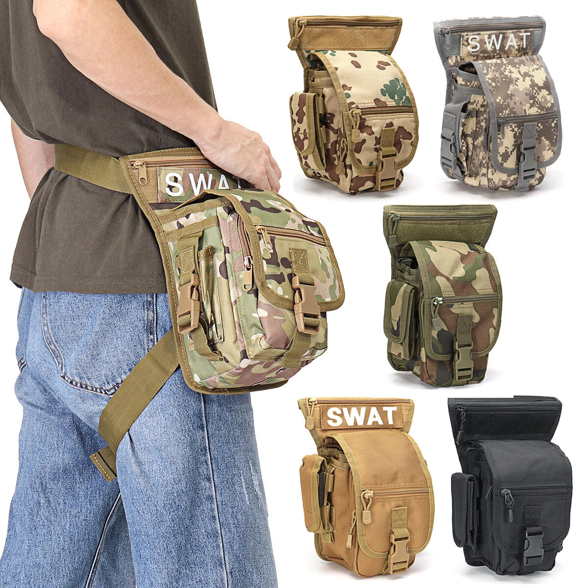 Multi Functional Military Leg Bag