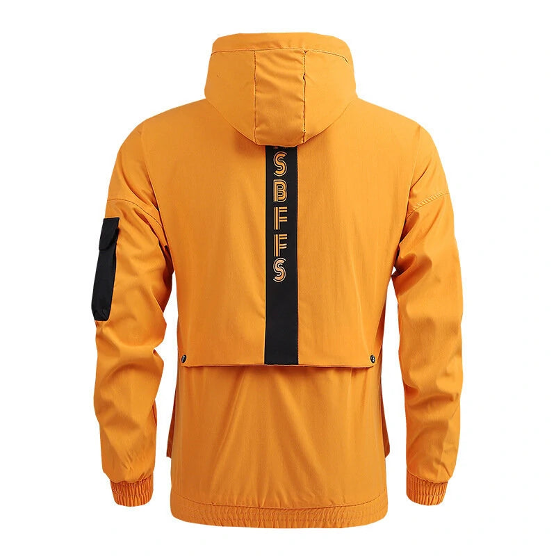 Men's Hoodie Jacket/Windbreaker