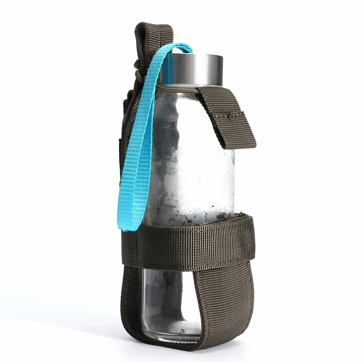 Outdoor Water Bottle Holder with Vecro Strap Belt