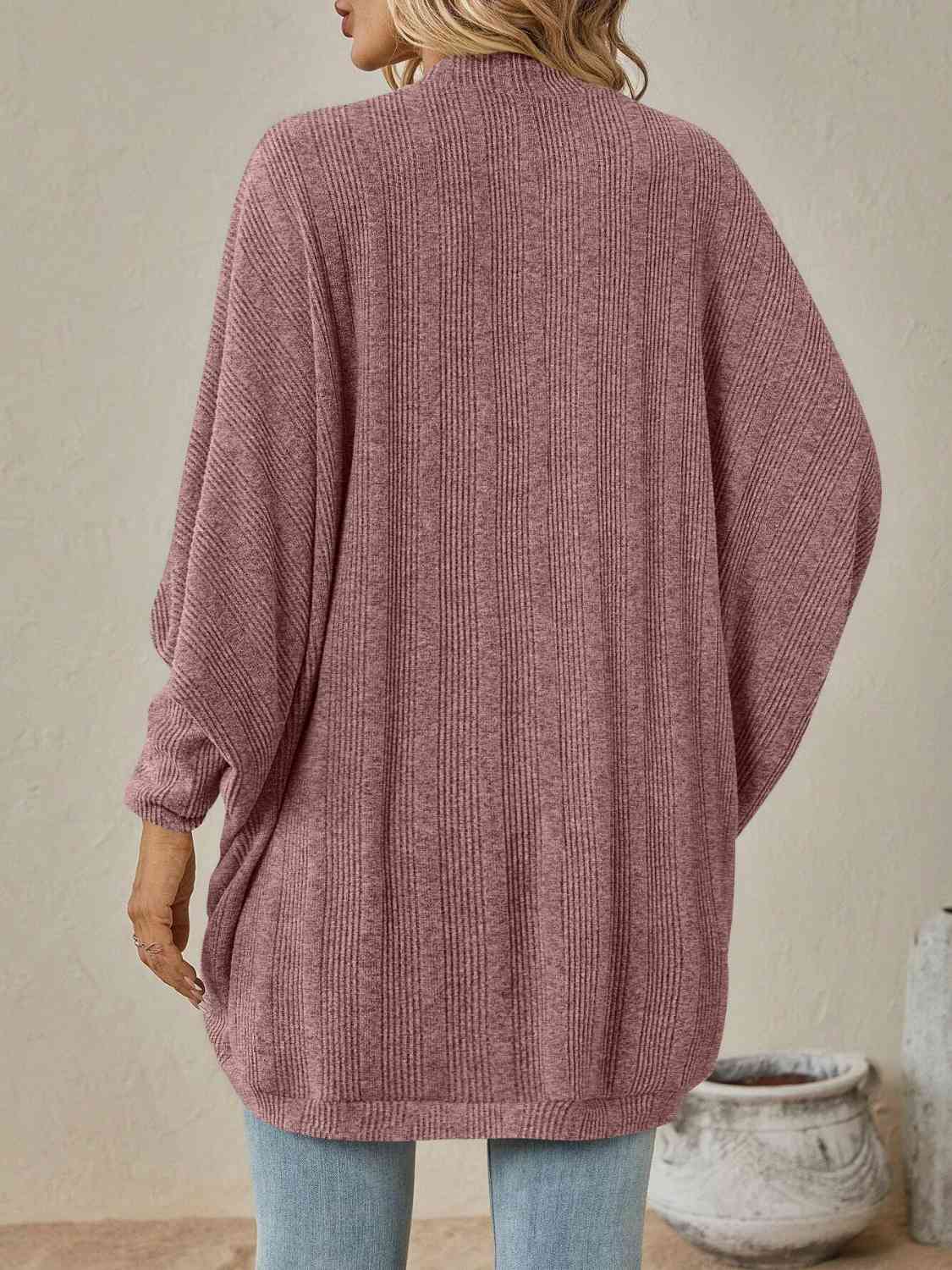 Dropped Shoulder Cardigan