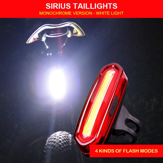 Rechargeable Bicycle Light 120 Lumens USB